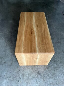 Konferenční stůl - dub masiv - 8