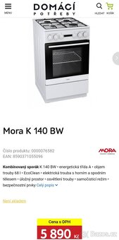 Sporák Mora - 8