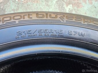 Pár letních pneu Dunlop Sport BluResponse 215/55 R16 XL - 8