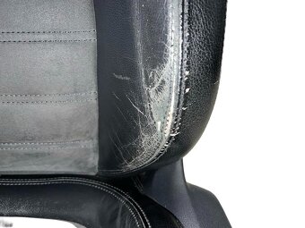 Sedačky černá kůže alcantara VW Passat B6 kombi r.v. 2010 - 8