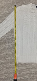 Ralph Lauren svetr vel XL, krémové barvy - 8