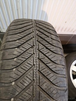 Vw Passat, Caddy alu 15 + celoroční 195/65/15. - 8