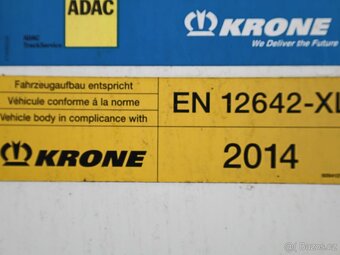 Krone SD PROFI LINER, STANDARD, 34 PALET, TŘÍSTRANNÁ SHRNOVA - 8