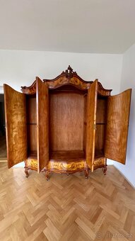 Empírová komoda a skříň - 8