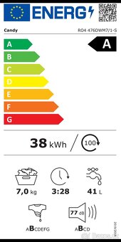 Pračka Candy RO4 476DWM7/1-S - 8