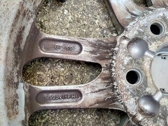 Alu kola originál Mazda 6,5J x 16 H2, 5x114,3, ET 55, zimní - 8