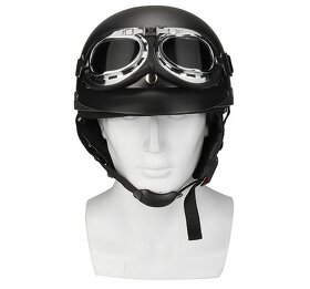 RETRO HELMA + BRÝLE RETRO - 8