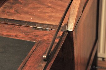 Barokní/klasicistní psací komoda, psací stůl, sekretář... - 8