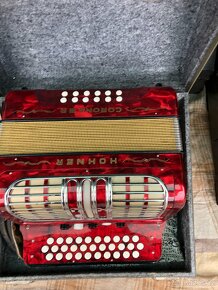 HOHNER CORONA III R diatonická harmonika heligonka - 8