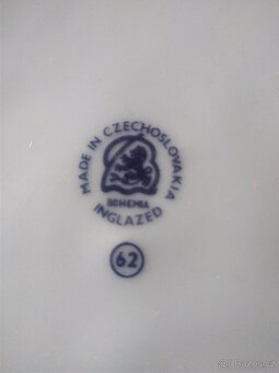 Stará sada keramiky - čajový servis - 8