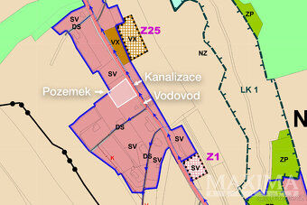 Pozemek  o ploše 1559 m2 - Volfartice, Nová Ves - 8