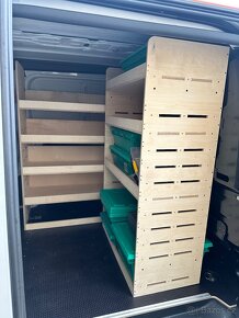 Regály, vestavba do Dodávky,furgon, CNC-Skladem - 8