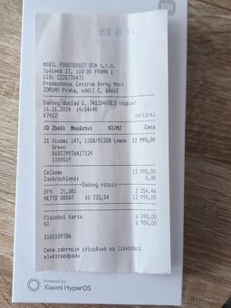 Mobilní telefon Xiaomi 14T 512gb. - 8