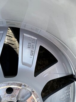 Alu kola Škoda 5x112 R17 včetně pneu Continental 205/55/17 - 8