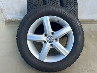 195/65R15 zimní pneu alu kola VW GOLF VII 6x15 5x112 ET43 - 8