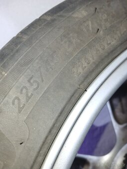 SADA LETNÍCH KOL 5X100 R17 DEZENT - 8