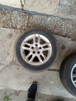 ALU kola 5x100 R14 pneu 185/65 R14 volkswagen polo - 8