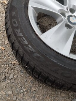 ALU BMW 8x17 IS30 + zimní pneu 225/55/17 Pirelli - 8