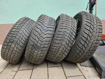 sada alu disků DEZENT graphite r 18 + zimní pneu - 8