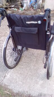 INVALIDNÍ VOZÍK-46cm-ODLEHČEN-zadní brzdy(lze zaslat - 8