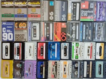 Nove foto 3.11. málo použitych 590 MC kazet od 9 Kč - 8