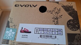 Dámské lezečky 39 EVOLV ELECTRA GREY/MERLOT - 8