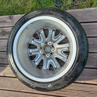 BMW Alu kola 126 Silver vč. pneu (sada) - 8