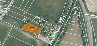 Prodej celého pozemku Pěnné 2144 m² - 8
