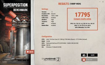 Herní PC i5 11500 + RTX 3070 + 16GB DDR4 + 1TB SSD - 8