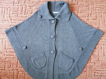 3x dámský svetřík - černý, šedý a fialový - 8