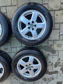 Originál alu Škoda Triton 5x100 r15 - 8