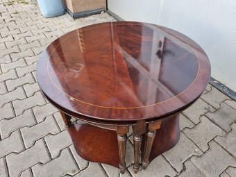 Konferenční stůl styl Chesterfield - 8