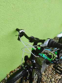 Značkové dětské kolo SUPERIOR 24" (černá/zelená) - 8