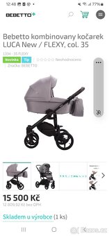 Kočárek Bebetto LUCA 2021 - 8