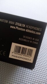 Sluchátka PHANTOM ATHLETICS STEALTH - 8