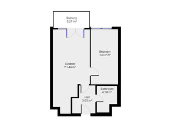 Pronájem bytu 2+kk, Do zahrádek I, Třebonice, 21900 Kč/měs,  - 8