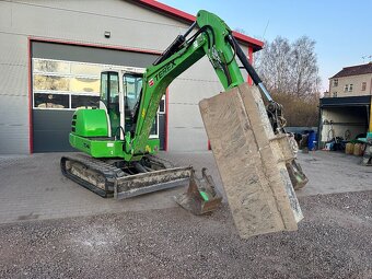 Terex TC48 2014 Minibagr 5T Powertilt + 2x Lžíce - 8