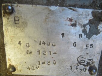 Elektropřevodovka NORD-0,75kw-213ot. ZTS-1,1kw-35ot. 380V. - 8