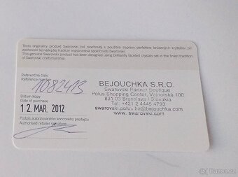 Prsten Swarovski - ref. č. 1082423, vel. 55, s certifikátem - 8