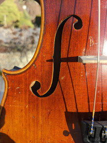 Krásné staré housle (zřejmě 1880) - 8