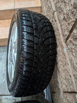 ALU disky Renault 5x108 zimní pneu Dunlop/Barum 205/55R16 - 8