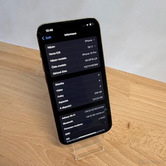iPhone 13 Pro 256GB, zlatý (12 měsíců záruka) - 8