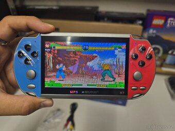 GAMINJA X7 4,3palcová ruční herní konzole s 10tis. hrami - 8