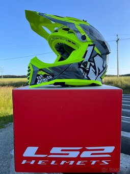 Dětská / Junior enduro přilba na motorku LS2 - nová - 8