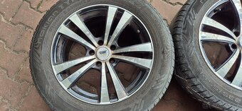 Alu kola RSW 5x112 7,5x17 ET35 235/55r17 letní Nokian - 8