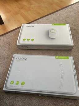 Nanny BM-03 monitor dechu miminka se 2 podložkami v ZÁRUCE - 8