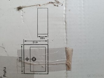 Nové koupelnové umyvadlo bílé 510415160 - 8