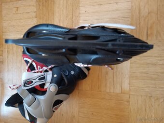 Dětské chlapecké brusle na led rostoucí velikost 30-33 - 8