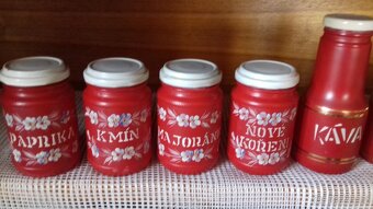 VÁZY Z BROKOVÉHO SKLA // KOŘENKY RUČNĚ MALOVANÉ - 8