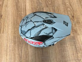 Bogotto přilba na moto - drsná grafika - NOVÁ - 8